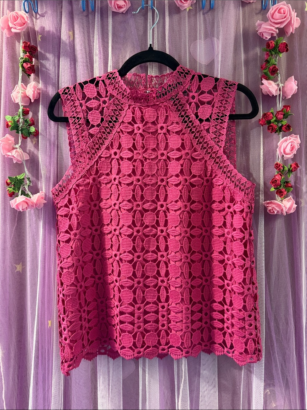 Woman’s lace blouse